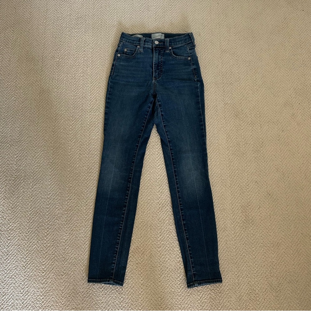 high waisted skinny jeans